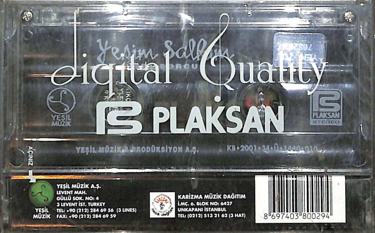Yeşim Salkım - Vefa Borcu Kaset (Sıfır Kaset) KST29593 - 2