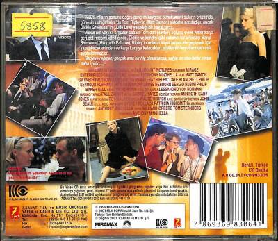 Yetenekli Bay Ripley (Matt Damon) VCD Film (106.5) VCD20816 - 2