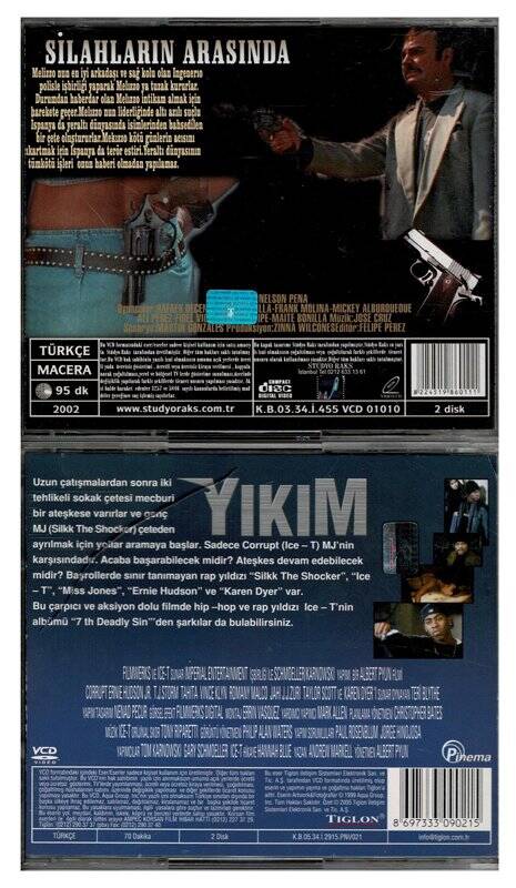 Yıkım Silahların Arasında - 2 Adet VCD Film VCD465 - 2