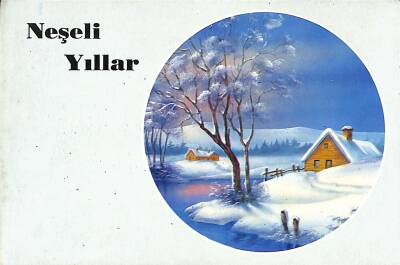 Yıl Ve Yılbaşı Kartpostal KRT18090 - 1