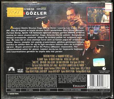 Yılan Gözler VCD Film - VCD25081 - 4