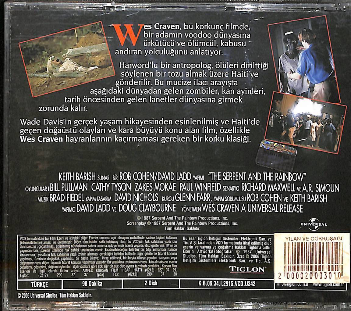 Yılan ve Gökkuşağı – The Serpent and the Rainbow (1988) Orjinal VCD Film VCD28493 - 2