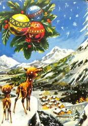 Yılbaşı Kartpostal KRT18257 - Gökçekoleksiyon