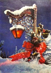 Yılbaşı Noel Temalı Kartpostal KRT18124 - Gökçekoleksiyon