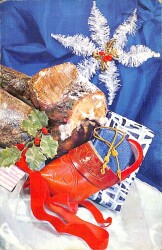 Yılbaşı Noel Temalı Tebrik Kartı KRT18126 - Gökçekoleksiyon