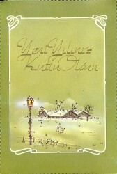 Yılbaşı Noel Temalı Tebrik Kartı KRT18135 - Gökçekoleksiyon