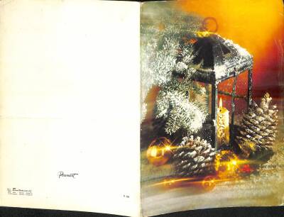 Yılbaşı Temalı Açılır Kapaklı Kartpostal KRT19318 - 2
