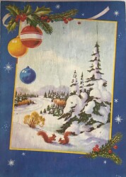 Yılbaşı Temalı Kartpostal KRT11674 - Gökçekoleksiyon