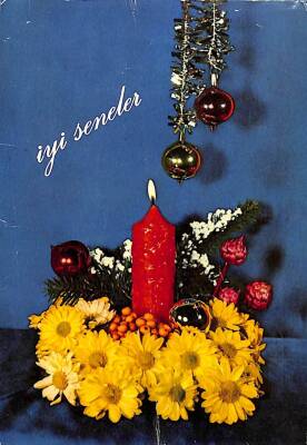 Yılbaşı Temalı Kartpostal KRT11839 - 1