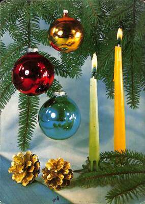 Yılbaşı Temalı Kartpostal KRT11868 - 1