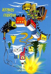 Yılbaşı Temalı Kartpostal KRT11872 - Gökçekoleksiyon