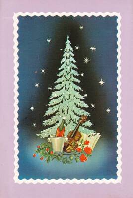 Yılbaşı Temalı Kartpostal KRT13445 - 1