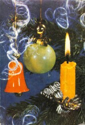 Yılbaşı Temalı Kartpostal KRT14080 - Gökçekoleksiyon