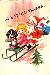 Yılbaşı Temalı Kartpostal KRT19218 - Gökçekoleksiyon