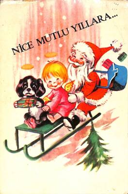 Yılbaşı Temalı Kartpostal KRT19218 - 1