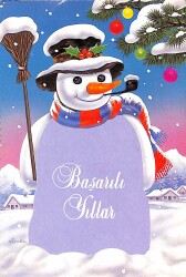 Yılbaşı Temalı Kartpostal KRT19221 - Gökçekoleksiyon