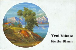 Yılbaşı Temalı Kartpostal KRT20910 - Gökçekoleksiyon