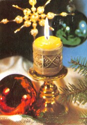 Yılbaşı Temalı Kartpostal KRT20916 - Gökçekoleksiyon