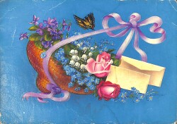 Yılbaşı Temalı Kartpostal KRT20942 - Gökçekoleksiyon