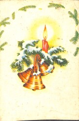 Yılbaşı Temalı Kartpostal KRT20943 - Gökçekoleksiyon