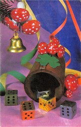 Yılbaşı Temalı Kartpostal KRT20949 - Gökçekoleksiyon