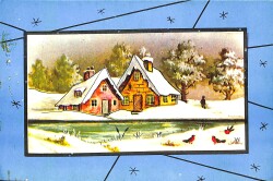 Yılbaşı Temalı Kartpostal KRT20957 - Gökçekoleksiyon