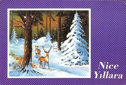 Yılbaşı Temalı Kartpostal KRT20975 - Gökçekoleksiyon