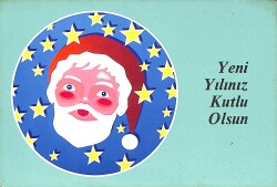 Yılbaşı Temalı Kartpostal KRT20978 - Gökçekoleksiyon