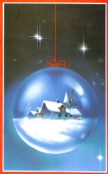 Yılbaşı Temalı Kartpostal KRT20980 - Gökçekoleksiyon