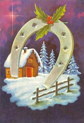 Yılbaşı Temalı Kartpostal KRT4247 - Gökçekoleksiyon