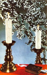 Yılbaşı Temalı Kartpostal (Küçük Boy) KRT22910 - Gökçekoleksiyon