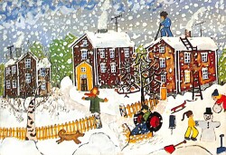 Yılbaşı Yeni Yıl Kartpostal KRT18057 - Gökçekoleksiyon