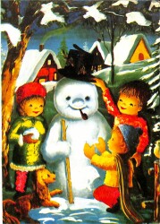 Yılbaşı Yeni Yıl Kartpostal KRT18060 - Gökçekoleksiyon