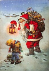 Yılbaşı Yeni Yıl Kartpostal KRT18273 - Gökçekoleksiyon