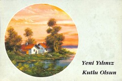 Yılbaşı Yeni Yıl Kartpostal KRT18274 - Gökçekoleksiyon