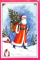 Yılbaşı Yeni Yıl Kartpostal KRT18328 - Gökçekoleksiyon