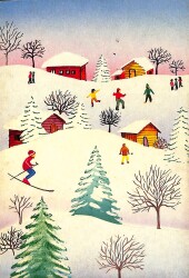 Yılbaşı Yeni Yıl Kartpostal KRT18330 - Gökçekoleksiyon