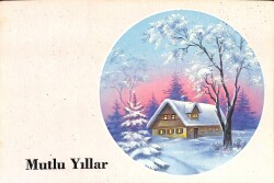 Yılbaşı Yeni Yıl Kartpostal KRT18336 - Gökçekoleksiyon