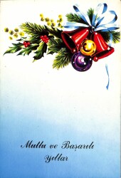 Yılbaşı Yeni Yıl Kartpostal KRT18346 - Gökçekoleksiyon