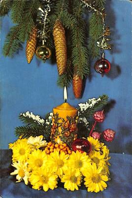 Yılbaşı Yeni Yıl Kartpostal KRT18354 - 1