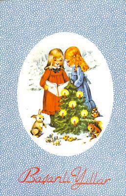 Yılbaşı Yeni Yıl Kartpostal KRT18357 - 1