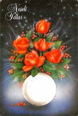 Yılbaşı Yeni Yıl Kartpostal KRT18360 - 1