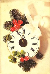 Yılbaşı Yeni Yıl Kartpostal KRT18361 - Gökçekoleksiyon