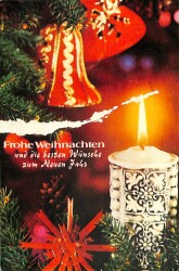 Yılbaşı Yeni Yıl Kartpostal KRT18375 - Gökçekoleksiyon