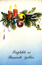 Yılbaşı Yeni Yıl Kartpostal KRT18379 - Gökçekoleksiyon
