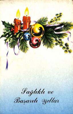 Yılbaşı Yeni Yıl Kartpostal KRT18379 - 1