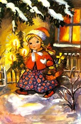 Yılbaşı Yeni Yıl Kartpostal KRT19518 - Gökçekoleksiyon