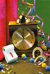 Yılbaşı Yeni Yıl Kartpostal KRT19519 - Gökçekoleksiyon