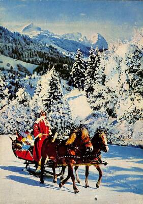 Yılbaşı Yeni Yıl Kartpostal KRT19520 - 1