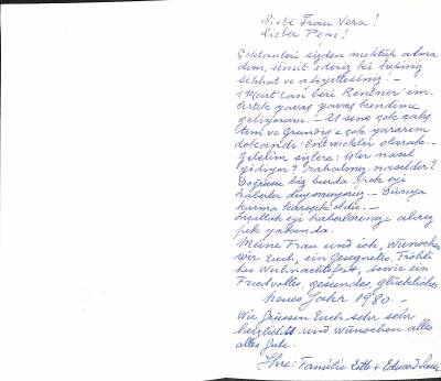 Yılbaşı Yeni Yıl Simli Açılır Kapak Kartpostal KRT19528 - 2